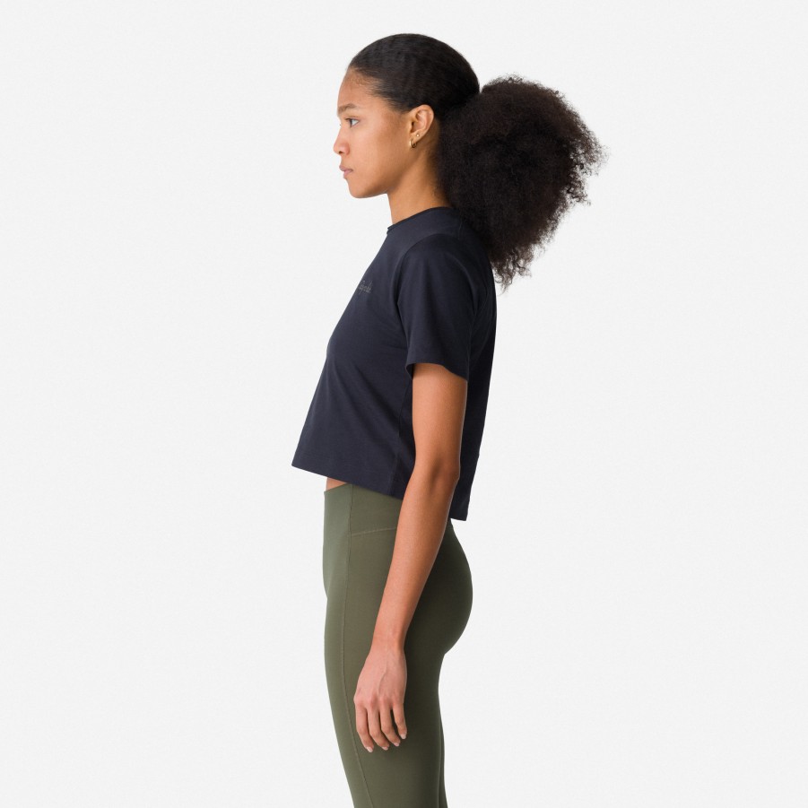 Rapha Women'S Cropped Cotton T-Shirt | Lifestyle