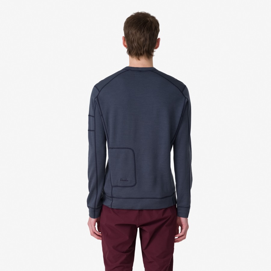 Rapha Men'S Merino Sweatshirt | Hoodies & Sweatshirts