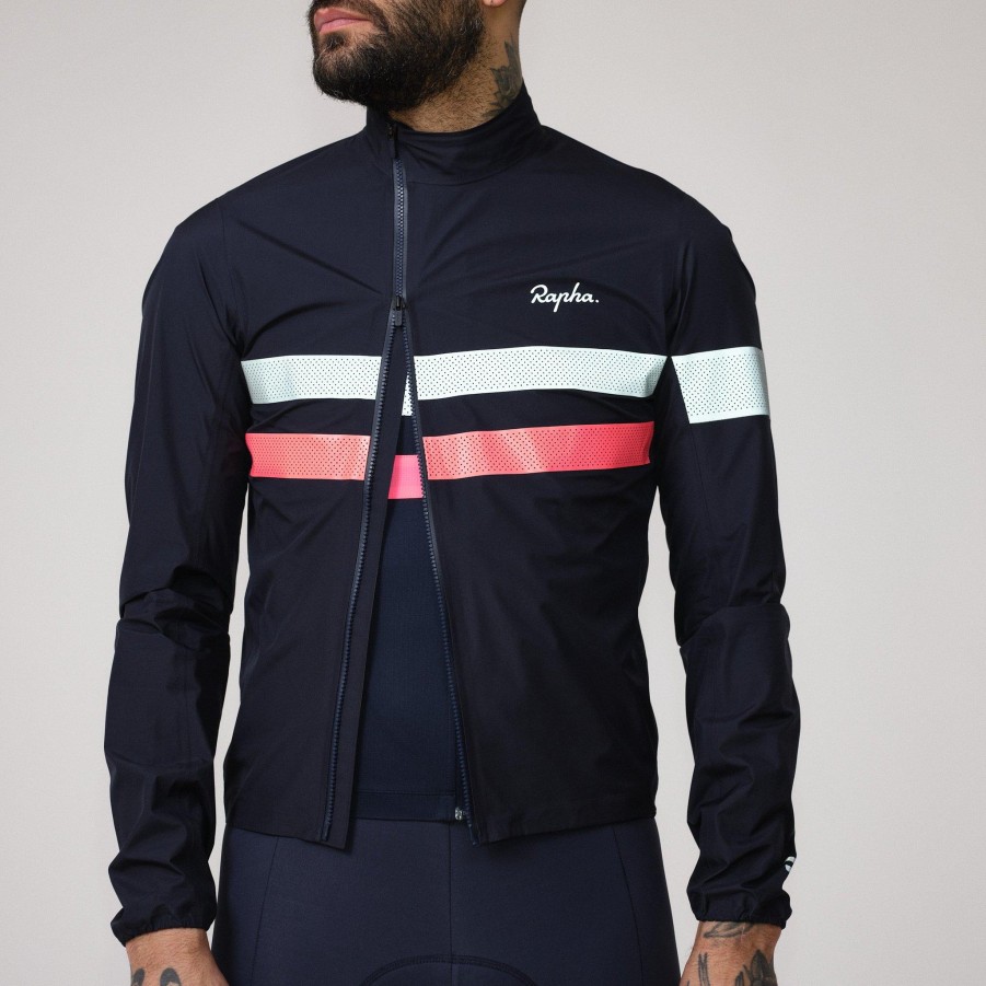 Rapha Men'S Brevet Gore-Tex Rain Jacket | Jackets & Vests