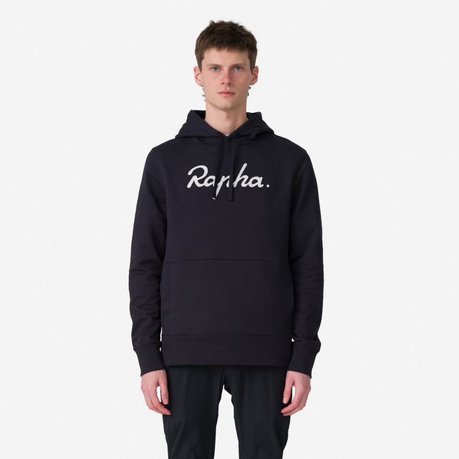 Rapha Men'S Logo Pullover Hoodie | Hoodies & Sweatshirts