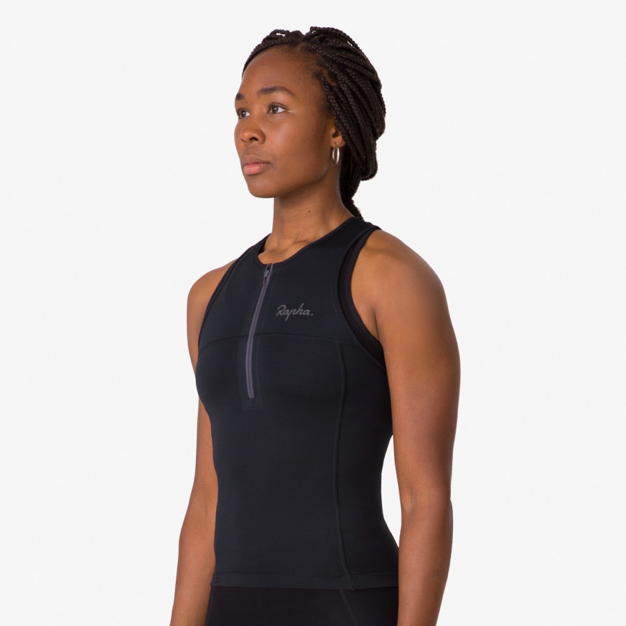 Rapha Women'S Half Zip Tank | Jerseys