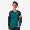 Rapha Women'S Printed Trail Long Sleeve Technical T-Shirt | Jerseys, Jackets & Tops